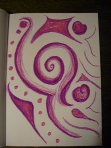 Patterns form, shift, swirl.